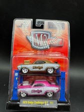 M2 Machines Auto-lifts R11 1970 Dodge Challenger Rt Gold Pink 164 2013 X4