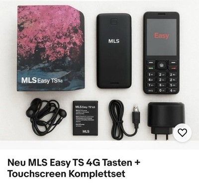 MLS Easy TS 4G Tasten & Touchscreen Komplettes Set Neu