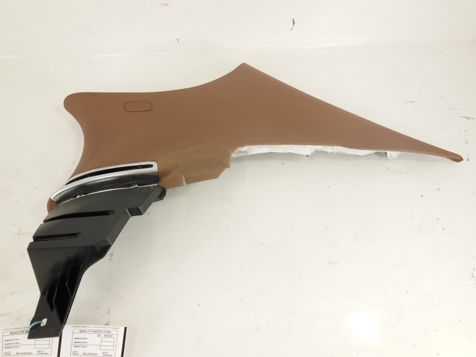 2006 06 Bentley Continental Flying Spur C Pillar Trim Panel Right Passenger Rear
