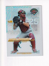 2025 Panini PROSPECT EDITION HOLO SILVER PRIZM EASTON CARMICHAEL (BT3)