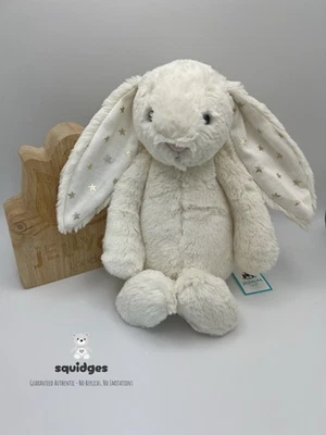 ¡Nuevo con etiquetas! 100 % genuino Jellycat mediano tímido Twinkle Bunny
