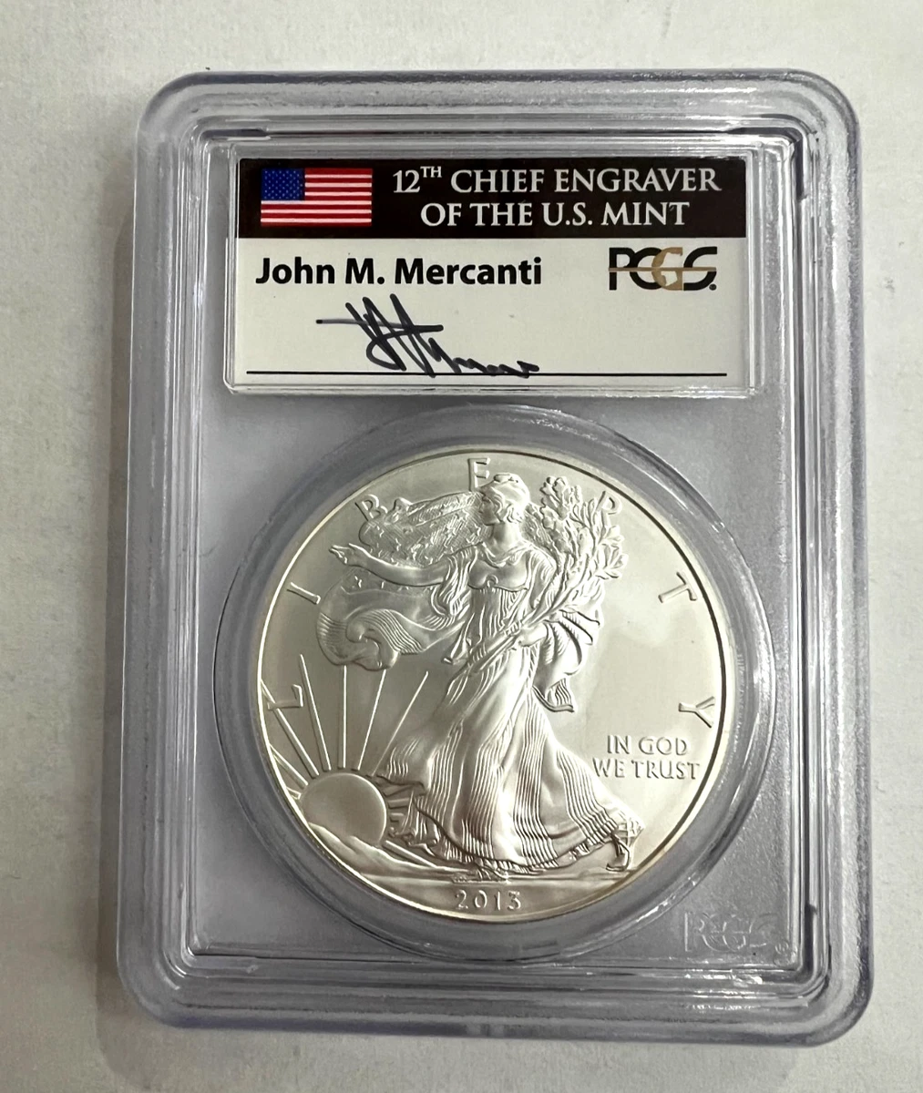 American Eagle MS 70 Graded 2013 Silver Bullion Coins for sale | eBay