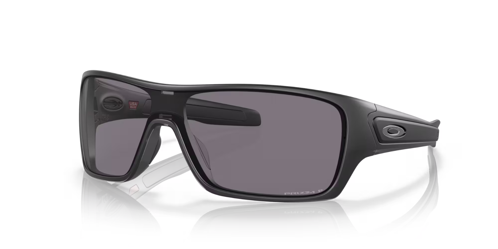 Oakley Turbine Rotor 32mm Men's Polarized Matte Black Prizm Grey - OO9307 NEW