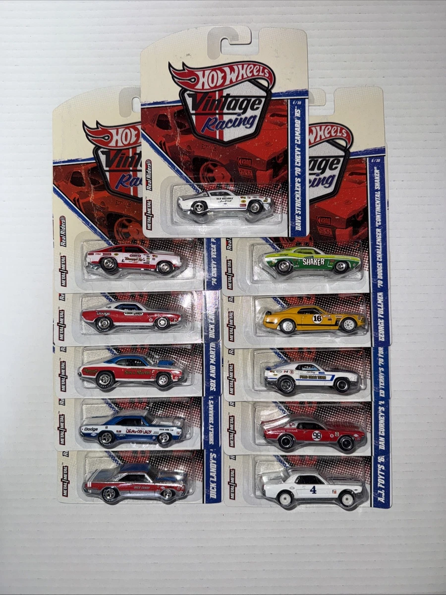 Hot Wheels Vintage Racing Hot Wheels Contemporary Manufacture for