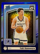 Yuki Kawamura 2024-25 Panini Donruss Optic 42/49 Blue Rated Rookie RC #287