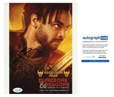 Regé-Jean Page "Dungeons & Dragons" AUTOGRAPH Signed 'Xenk' 8x10 Photo ACOA