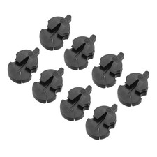 8 Pack Violin Mute Violin Practice Mute Tourte-Style Black for All Violins