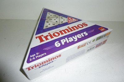 Triominos 6 Players - Von Goliath 2019 - Das spannende Anlegespiel - Top Zustand