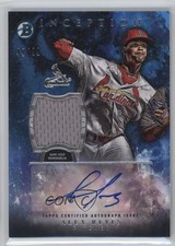 2016 Bowman Inception Auto Relics Blue 49/99 Alex Reyes #IAR-AREY Auto h3a