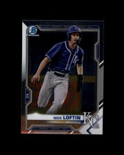 2021 Bowman Chrome Prospects #BCP144 Nick Loftin (ref 164277)