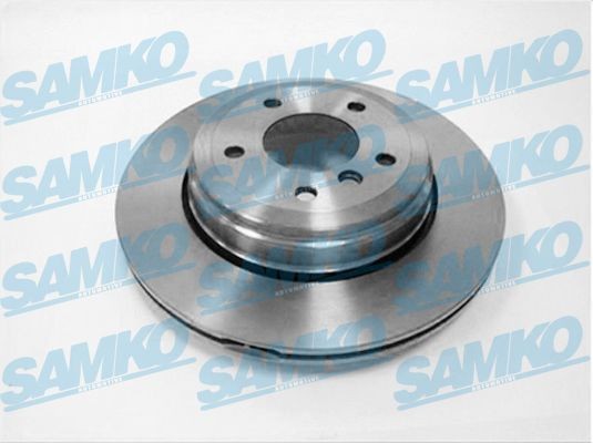 Samko 2X Bremsscheibe Hinten BelüFtet FüR Bmw 6Er Cabriolet E64 5Er Touring E61-image
