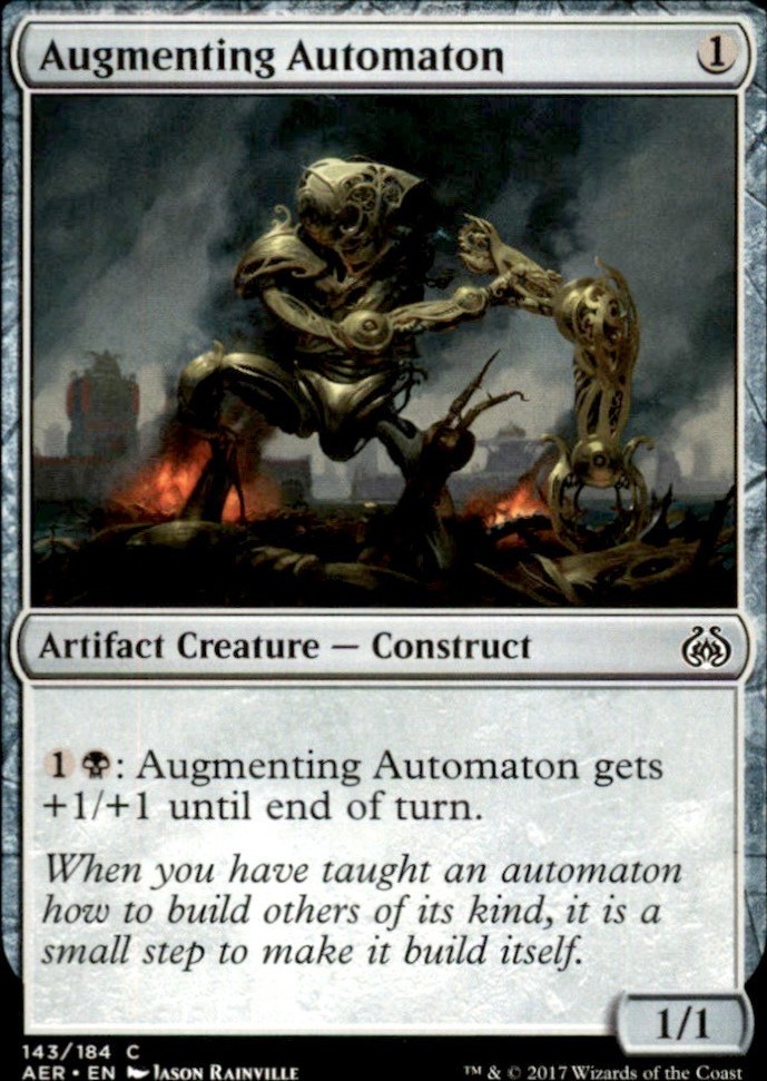 Augmenting Automaton 143 - Aether Revolt Common - NM