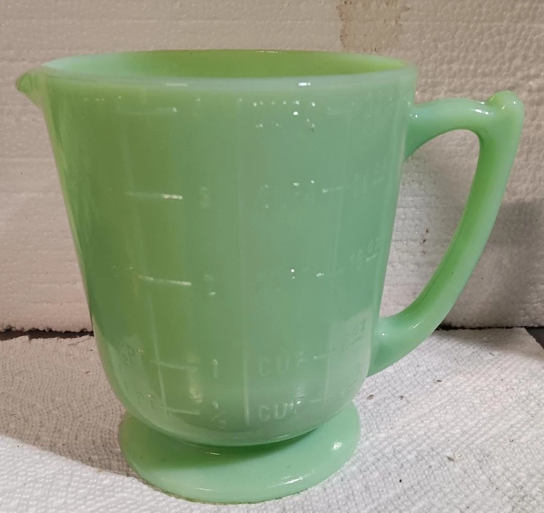 Measure Cup FOUR CUP Measuring Jade Glass Home Kitchen Cafe