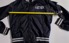 NBA 1989 Orlando Magic Chalk Line Nylon Windbreaker Jacket Size S USA Made 1989