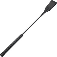 Coolrunner 18 Inch Riding Crop for Horse Horse Whip with PU Leather Equestrianis