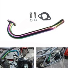 Upgrade Exhaust Pipe With Female Threaded For Predator 212cc 196cc Go Kart