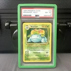 Pokemon Venusaur Base Set Unlimited Holo Rare #15 PSA 8