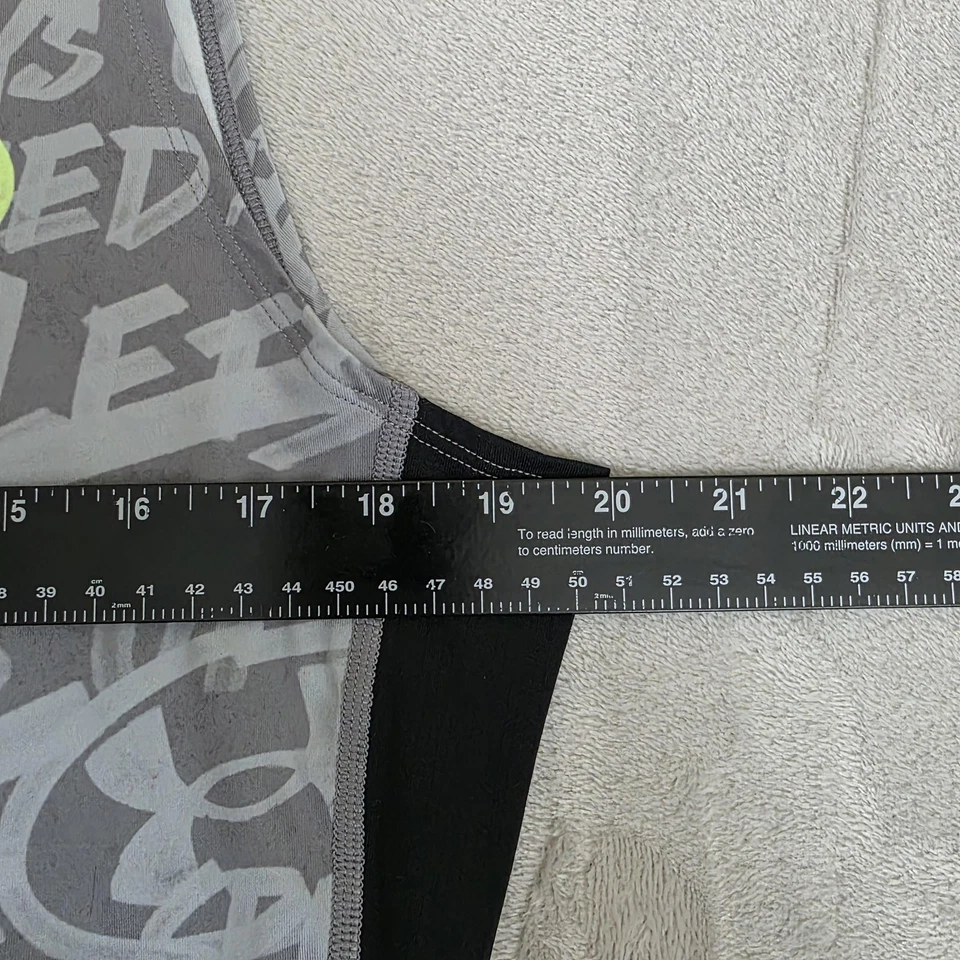 Under Armour Alter Ego Comp Tank Men XL Smile For The Camera Shirt Heatgear New - Image 4 of 4