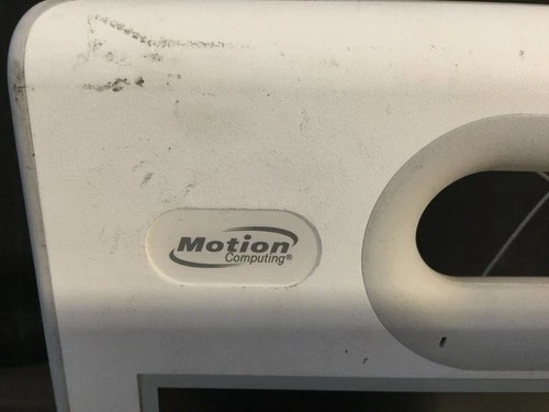 MOTION COMPUTING CFT-001 MEDICAL COMPUTER PC INCLUDES CHARGER BASE MODEL TCD001 - Picture 3 of 8