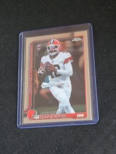 Topps Chrome NFL Shedeur Sanders Base RC Browns #315