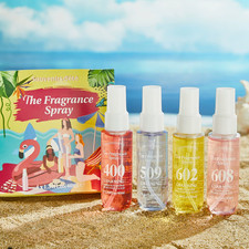 4PCS Hair Body Fragrance Spray Fresh Scent Gift Set US