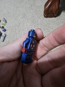 Lego Marvel Super Heroes Minifigure Captain America No Shield 6865 Used AO