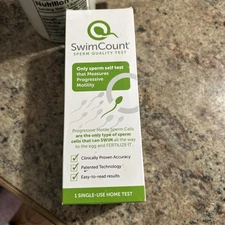 *NEW* Swim Count | Sperm Quality Self Test | Exp: 02/2028 *SEALED* FREE SHIPPING
