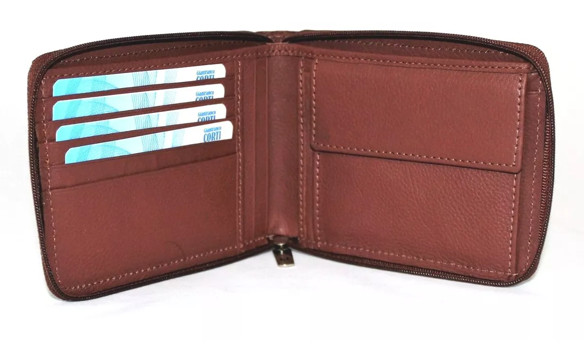 Leather purse gents top