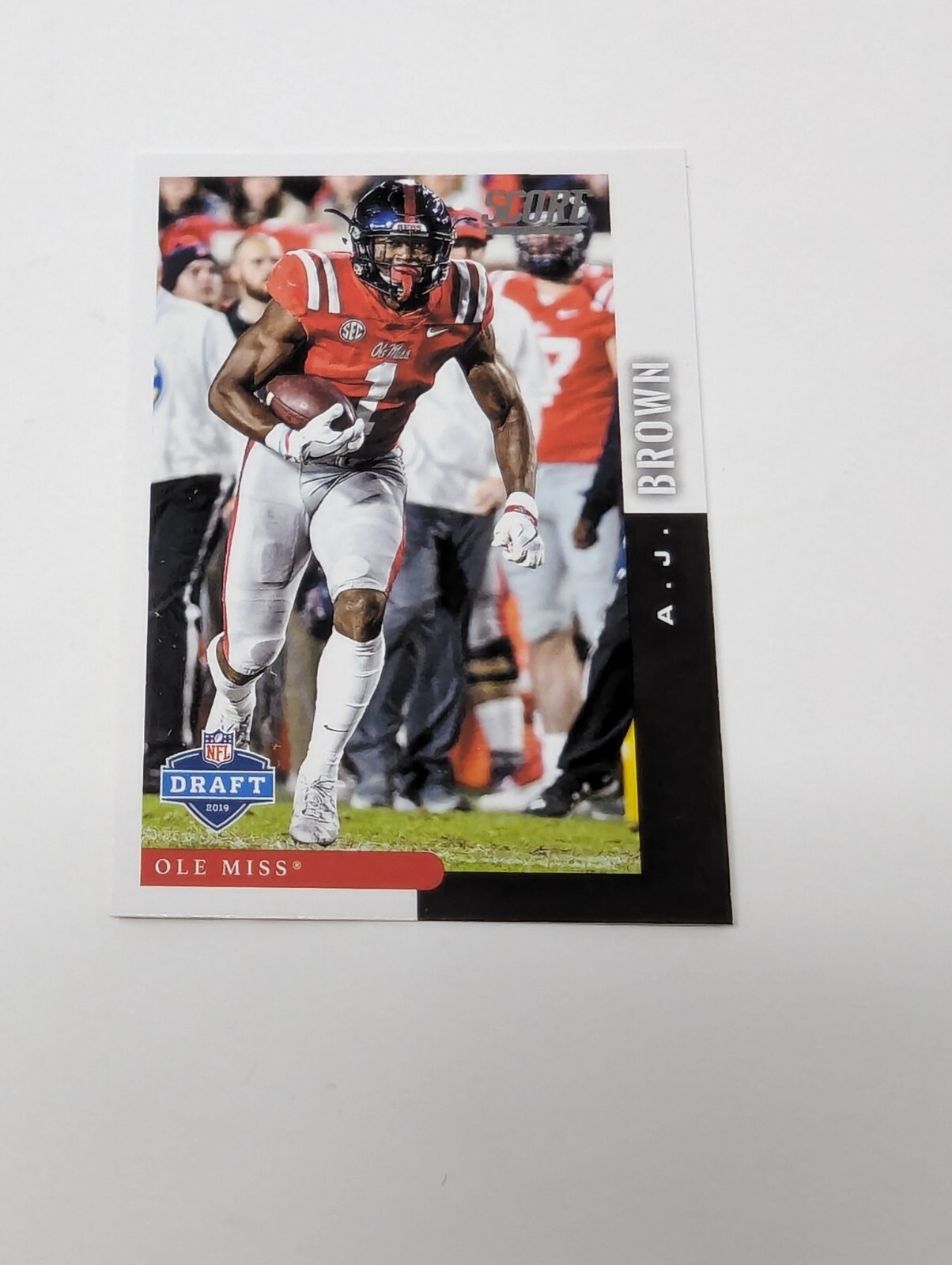 2019 Score #DFT-10 A.J. Brown NFL Draft 2019  RC