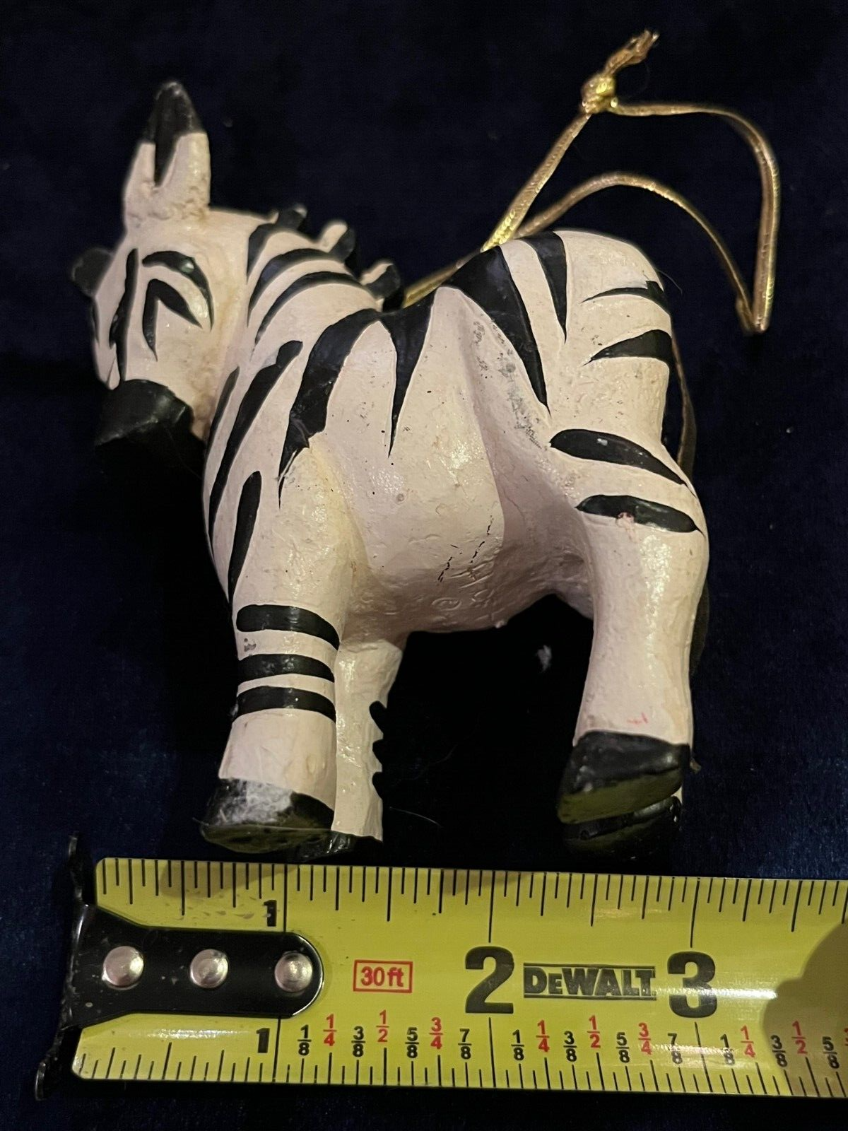 1994 House of Hatten Noah’s Ark Zebras Christmas Ornament by D Calla-image