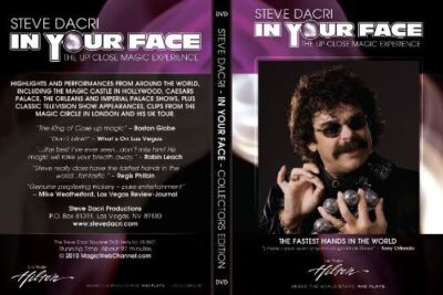 (2010) Steve Dacri In Your Face Collector's Edition DVD(Brand New-Sealed-OOP)