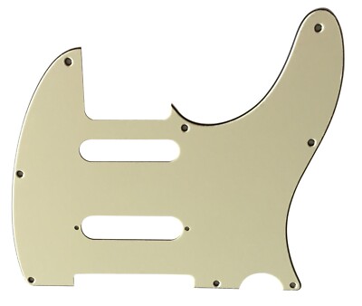 Pickguard For Fender Telecaster Nashville Tele Guitar-3-Ply-PARCHMENT