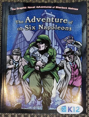 Adventure of the Six Napoleons Sherlock Holmes Graphic Novel By Vincent Goodwin!
