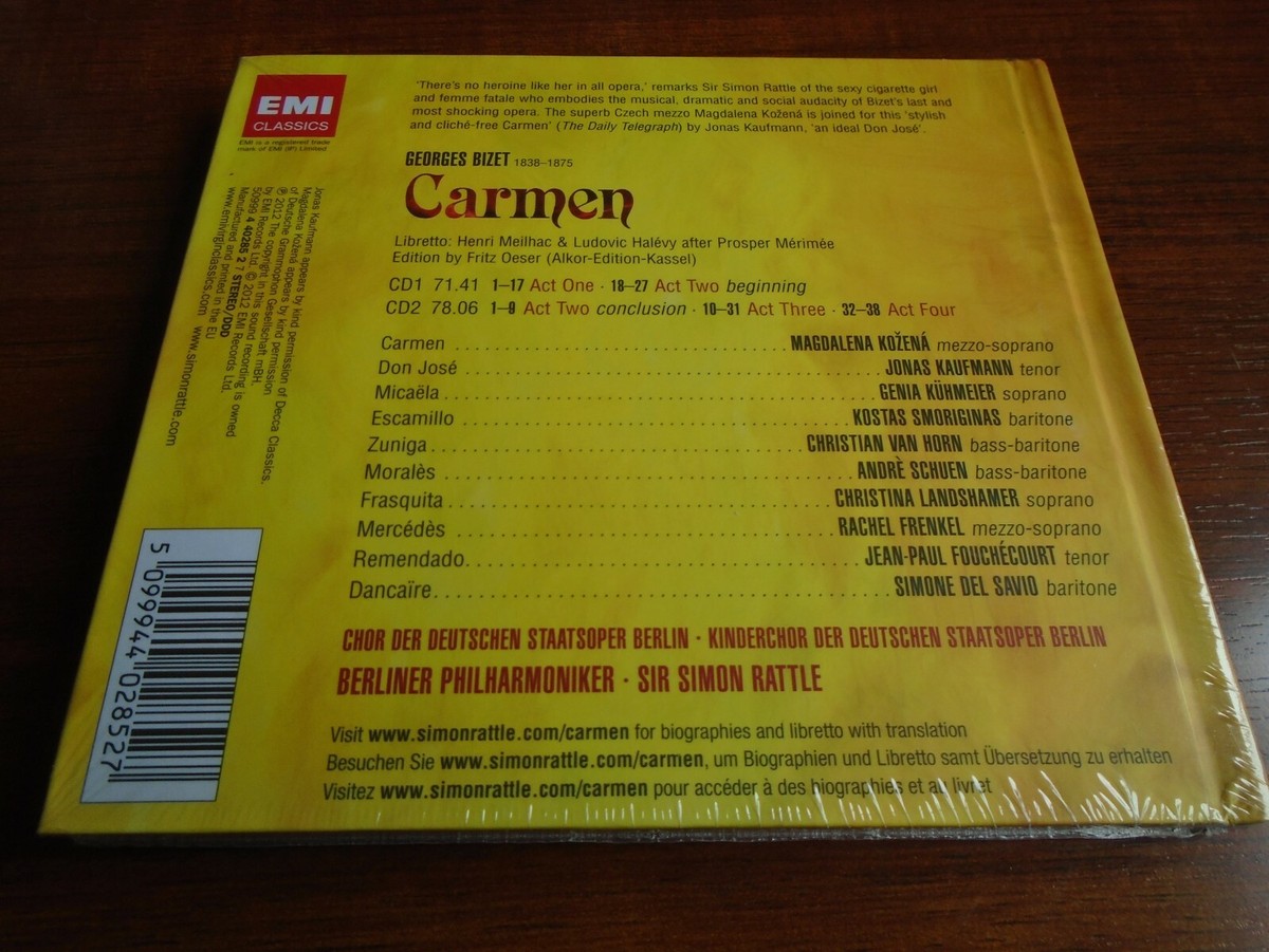 【中古】［CD］Bizet: Carmen Factory Sealed (wrapped) Bizet Carmen Gheorghiu Alagna Mula