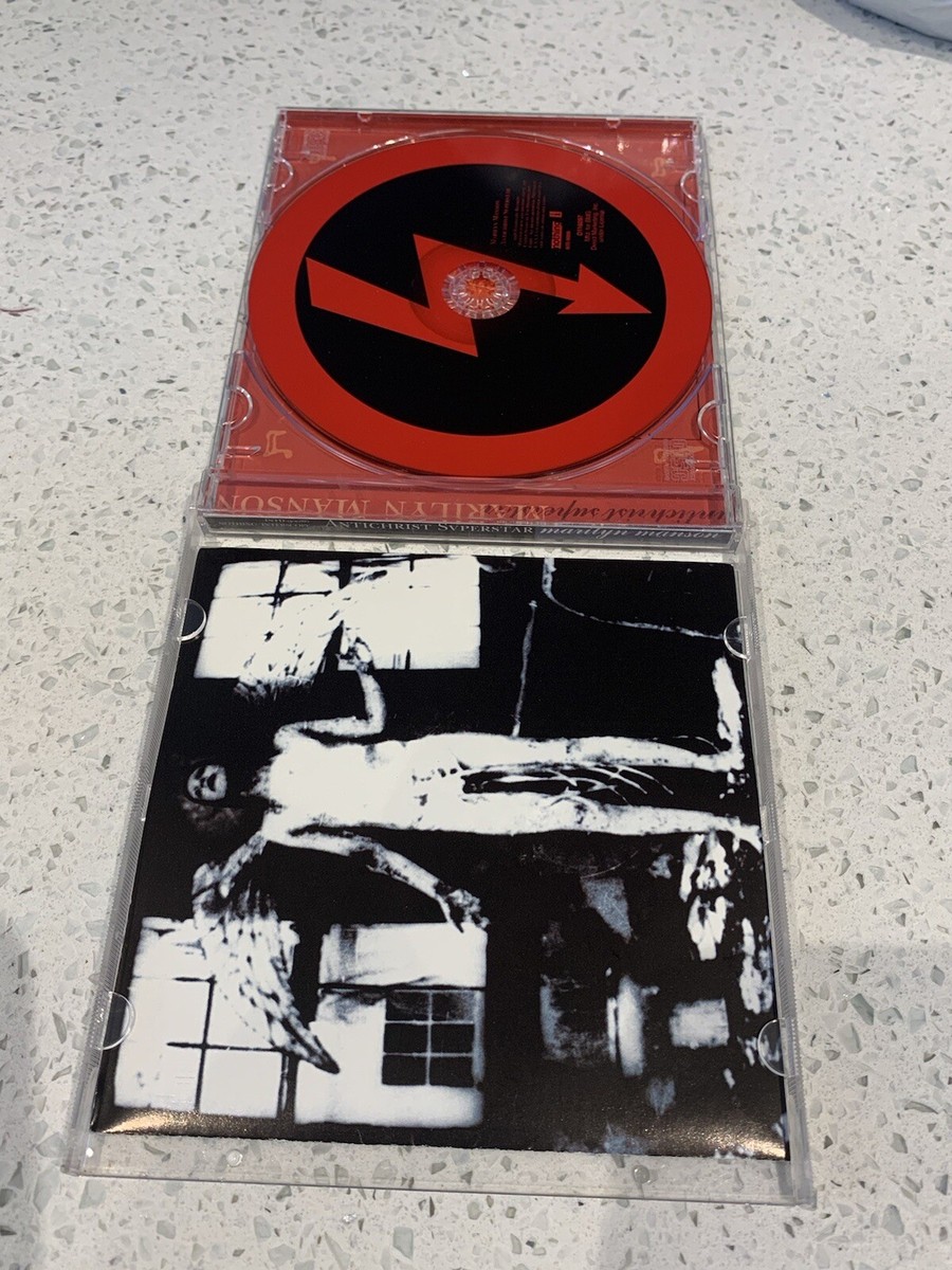 MSC 001-α CD Marilyn Manson - Antichrist Superstar CD 1996 Interscope