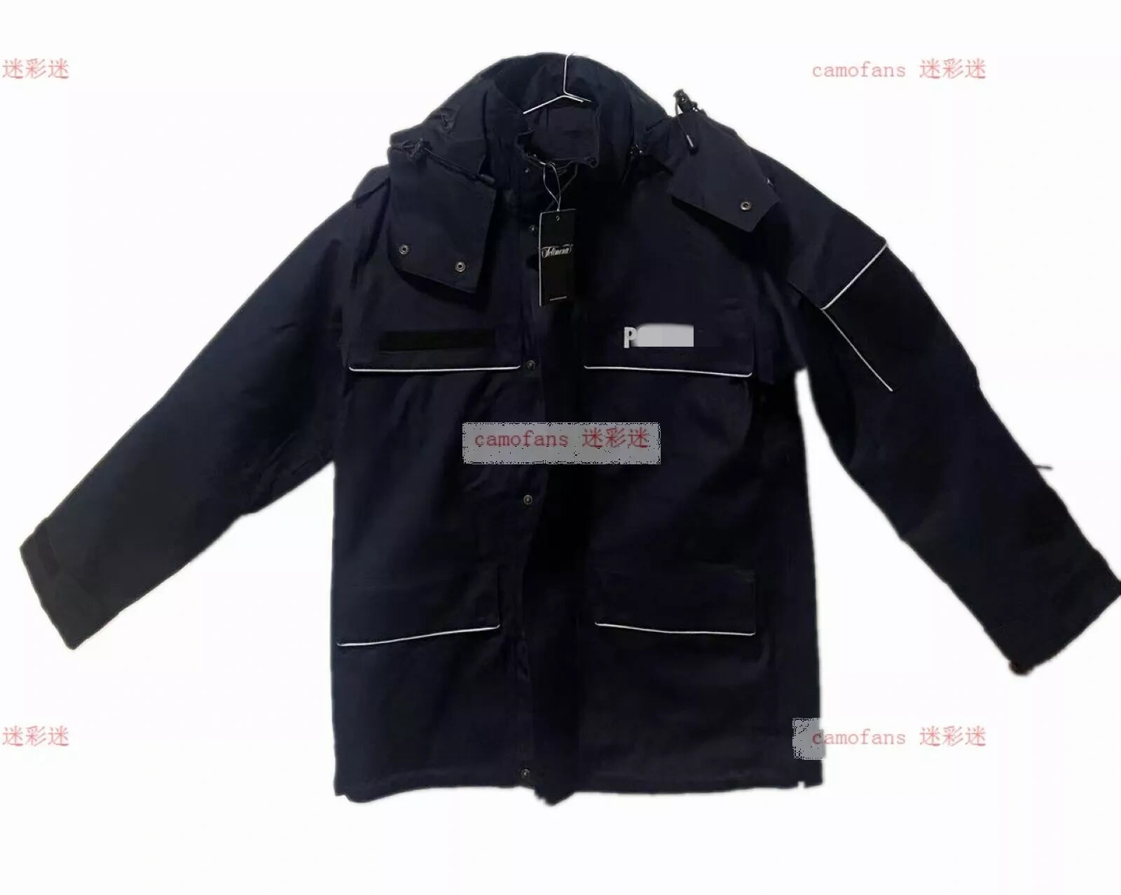 ALTRA Polonia PC Uniforme Blu Scuro Esterno Impermeabile Vento Giacca Stop