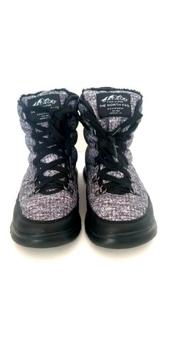 The North Face Women's Thermoball Lace II - Burnished Houndstooth Print \u0026 Blue Haze - 7