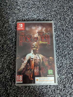 House Of The Dead Remake Nintendo Switch Neu & Sealed Code Originalverpackt