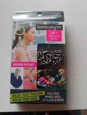 Scunci Everyday  Active Fashionably Fit 2 in 1 hair wrist band 20455-A