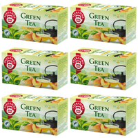 Teekanne - Green Tea Peach - GrüNer Tee Mit Pfirsichgeschmack - 6 X 20 Teebeutel