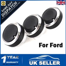 AC Heater Aluminium Switch Control Knob For Ford Focus MK2 /3 Mondeo Cmax/S-max