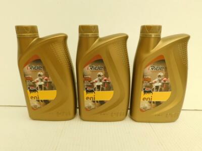 9,30 /l ENI I-ride Racing OffRoad 10W-50 3 x 1 Ltr Off Road Motorradöl