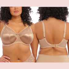 NWT $59 Elomi [ 44DD US ] Cate Underwired Bra in Hazel Nude #T1352