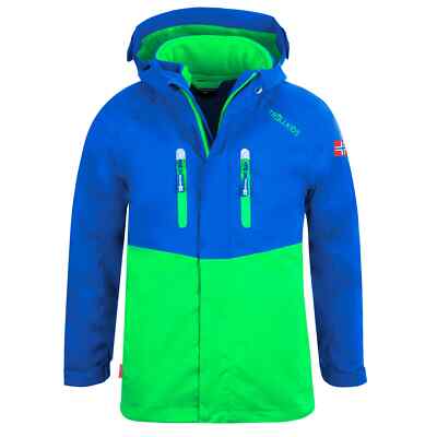 TrollKids Bryggen 3in1 Kinder Jungen Jacke Regenjacke Outdoor (418
