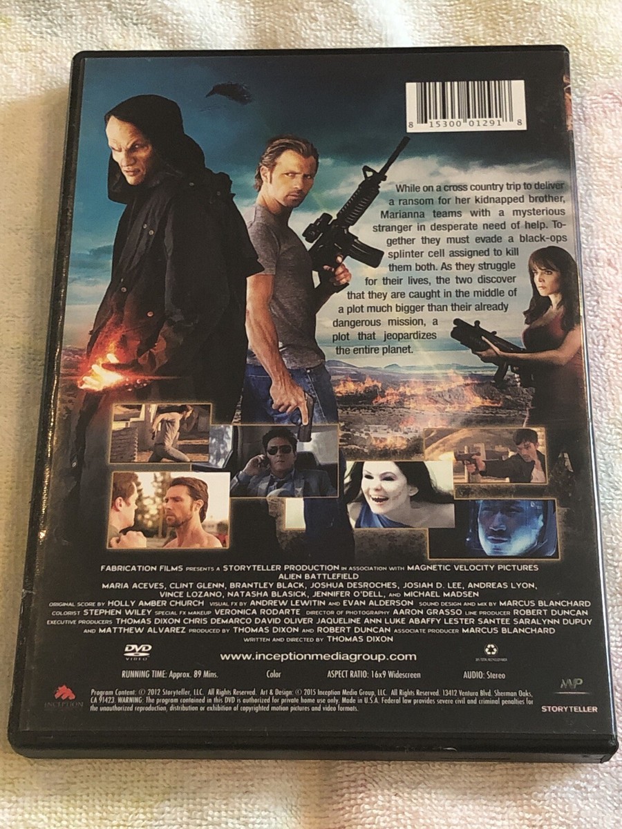 Alien Battlefield (DVD) Clint Glenn Hummel, Joshua DesRoches LN