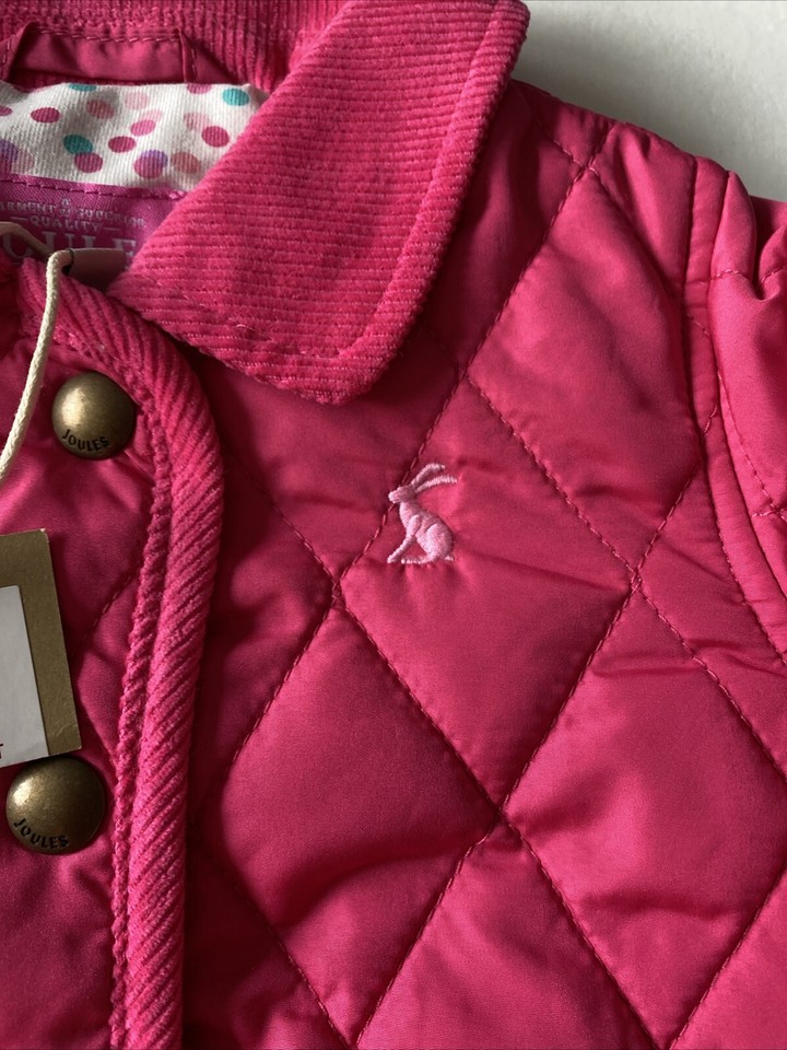 Joules Baby Girls Quilted Jacket 36 Months Bnwt eBay