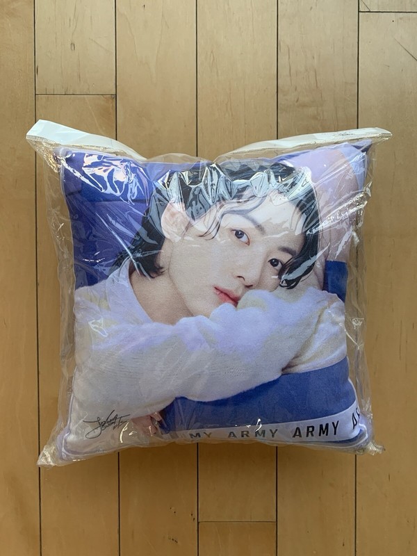 NWT BTS Jungkook K-pop fan pillow