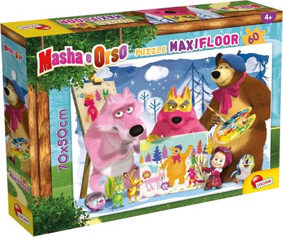 60 Pieces Maxi Puzzle - Masha and the Bear
