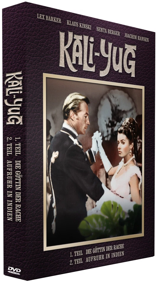 Kali Yug 1-2: Die Göttin der Rache - Lex Barker, Klaus Kinski - Filmjuwelen DVD - Bild 4 von 4