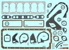 Best Full Set Wmanifoldcopper Head Gaskets For 1937-1950 Packard 110 245 Six